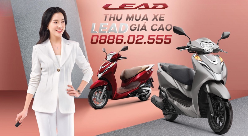 Thu mua xe máy Honda Lead, thu mua tại nhà
