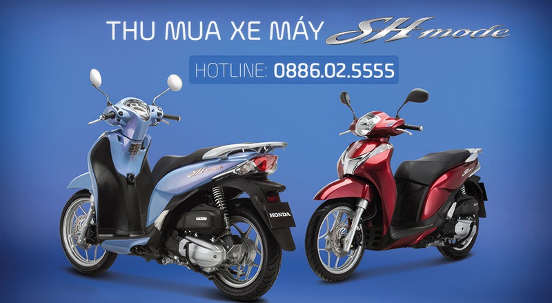 Thu mua xe máy Honda SH Mode, thu tại nhà