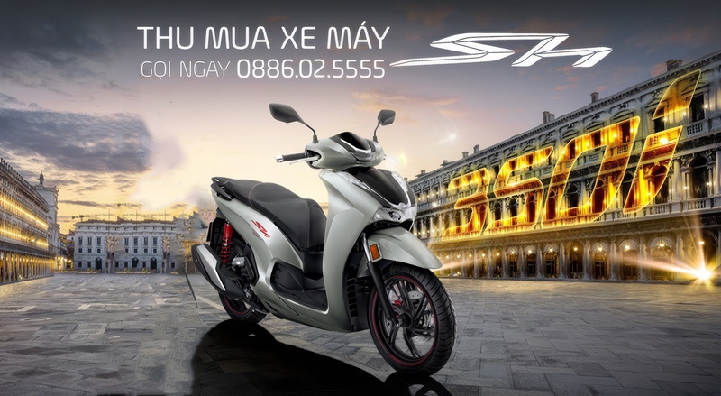 Thu mua xe máy Honda SH, thu mua tại nhà