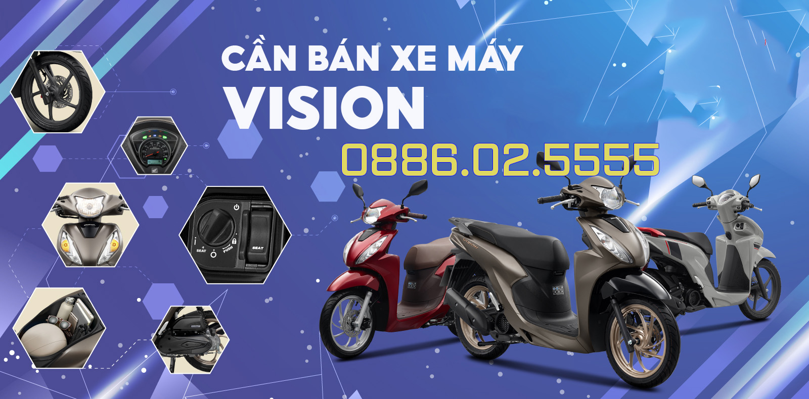 Thu mua xe máy Vision