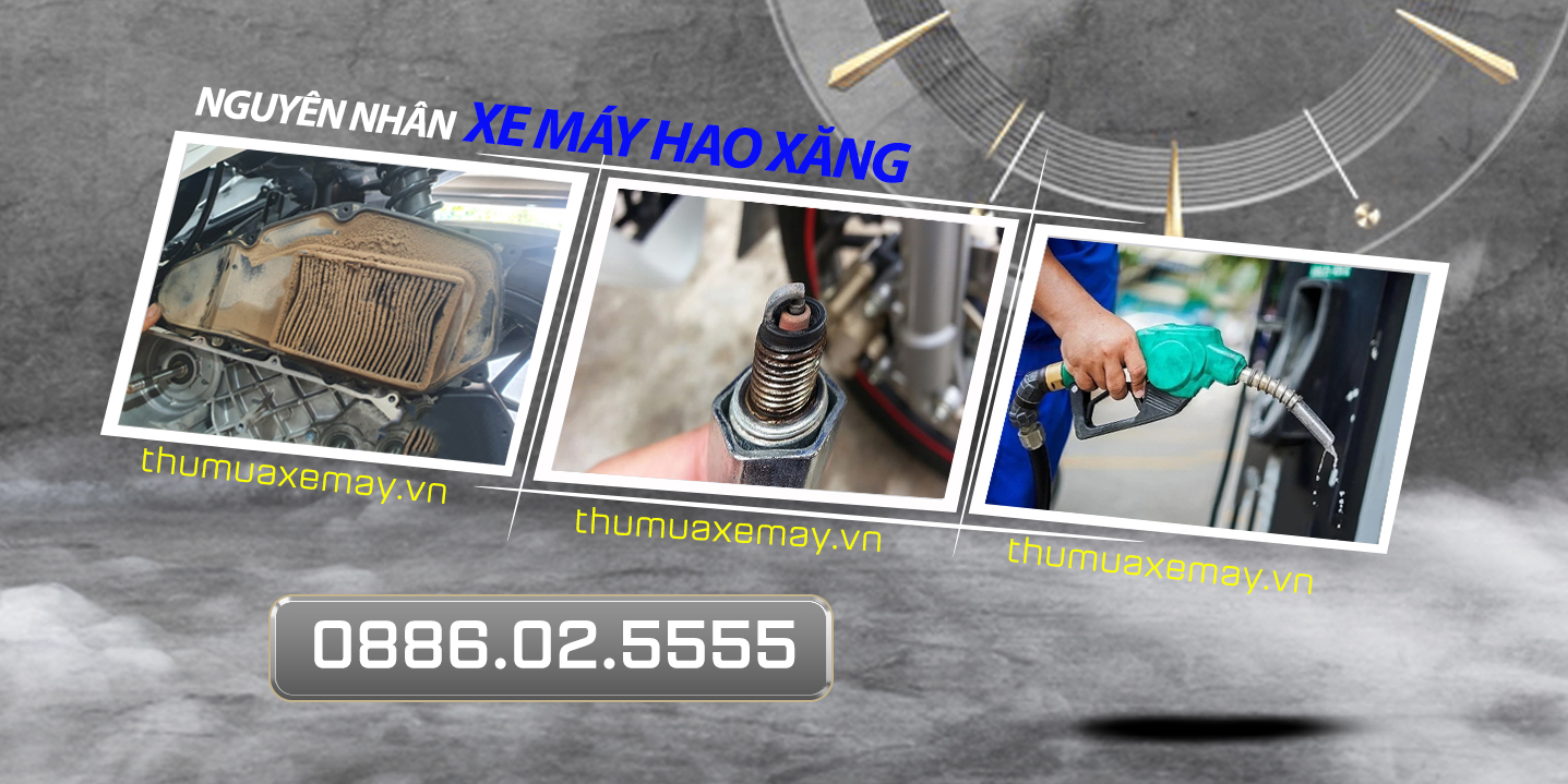 tại sao xe máy hao xăng, thu mua xe máy cũ