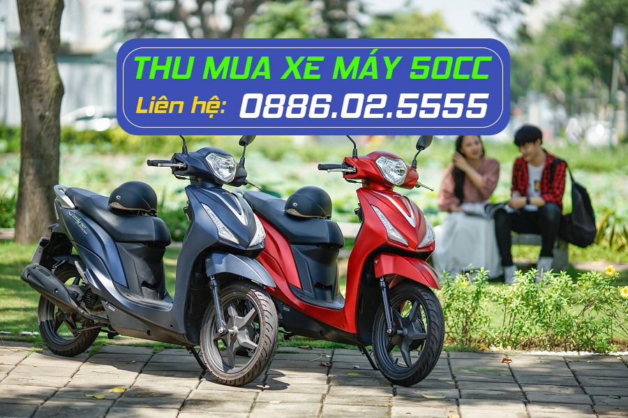 Thu mua xe máy 50cc hư hỏng