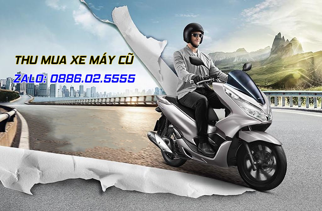 Thu mua xe máy cũ, xe máy hư hỏng tại nhà