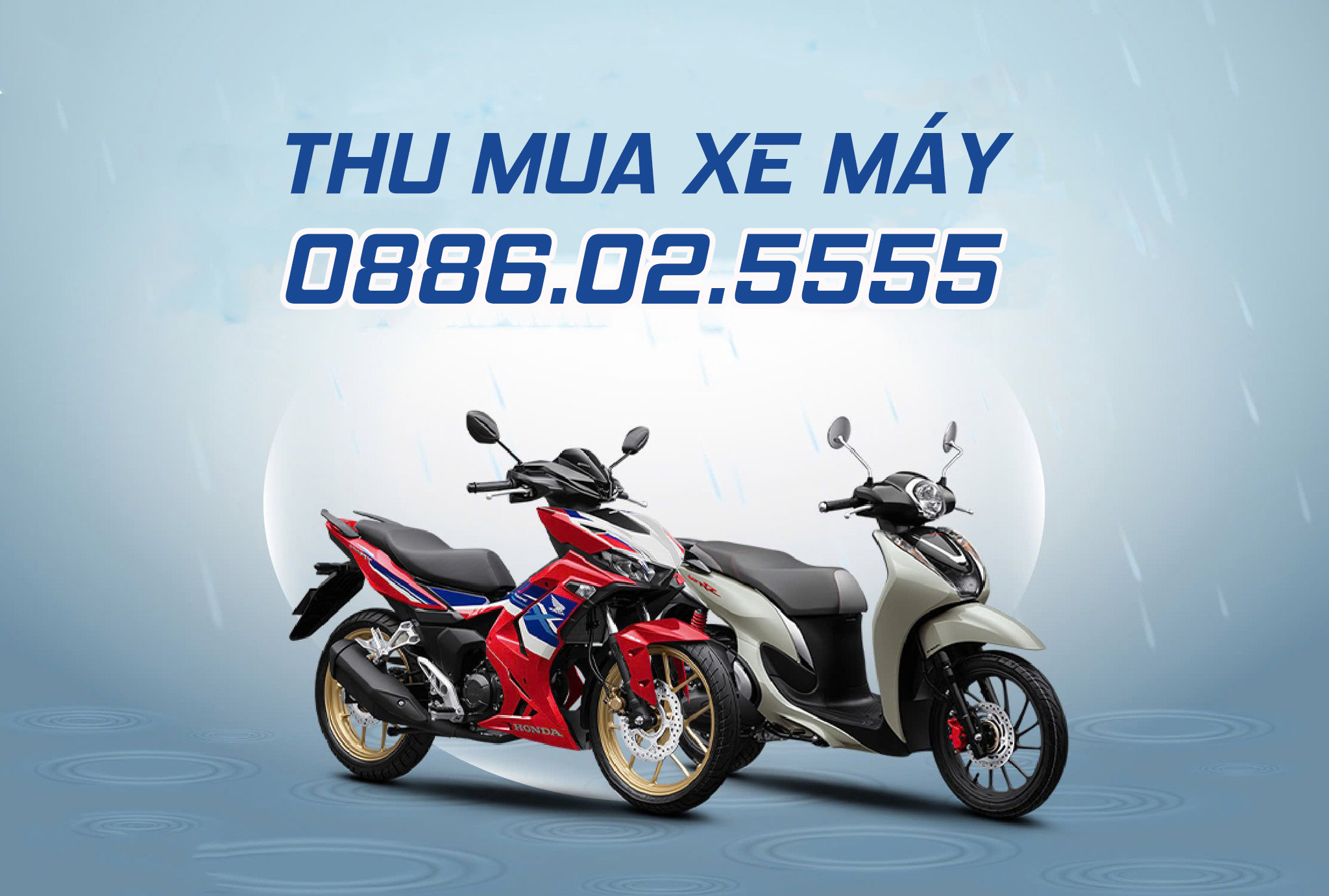 Thu mua xe máy cũ hỏng tại nhà, giá cao