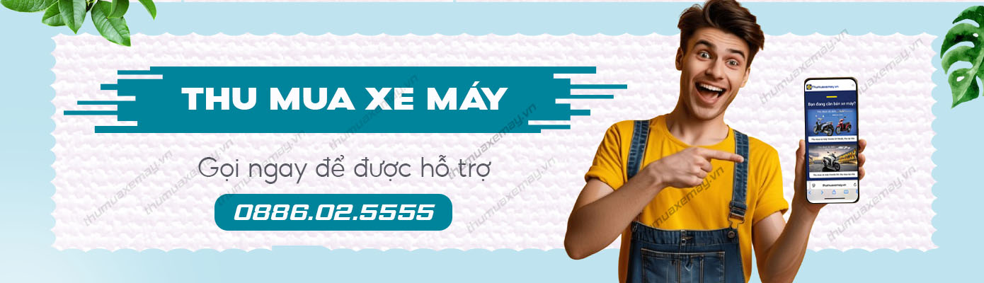 Thu mua xe máy 50cc cũ hỏng