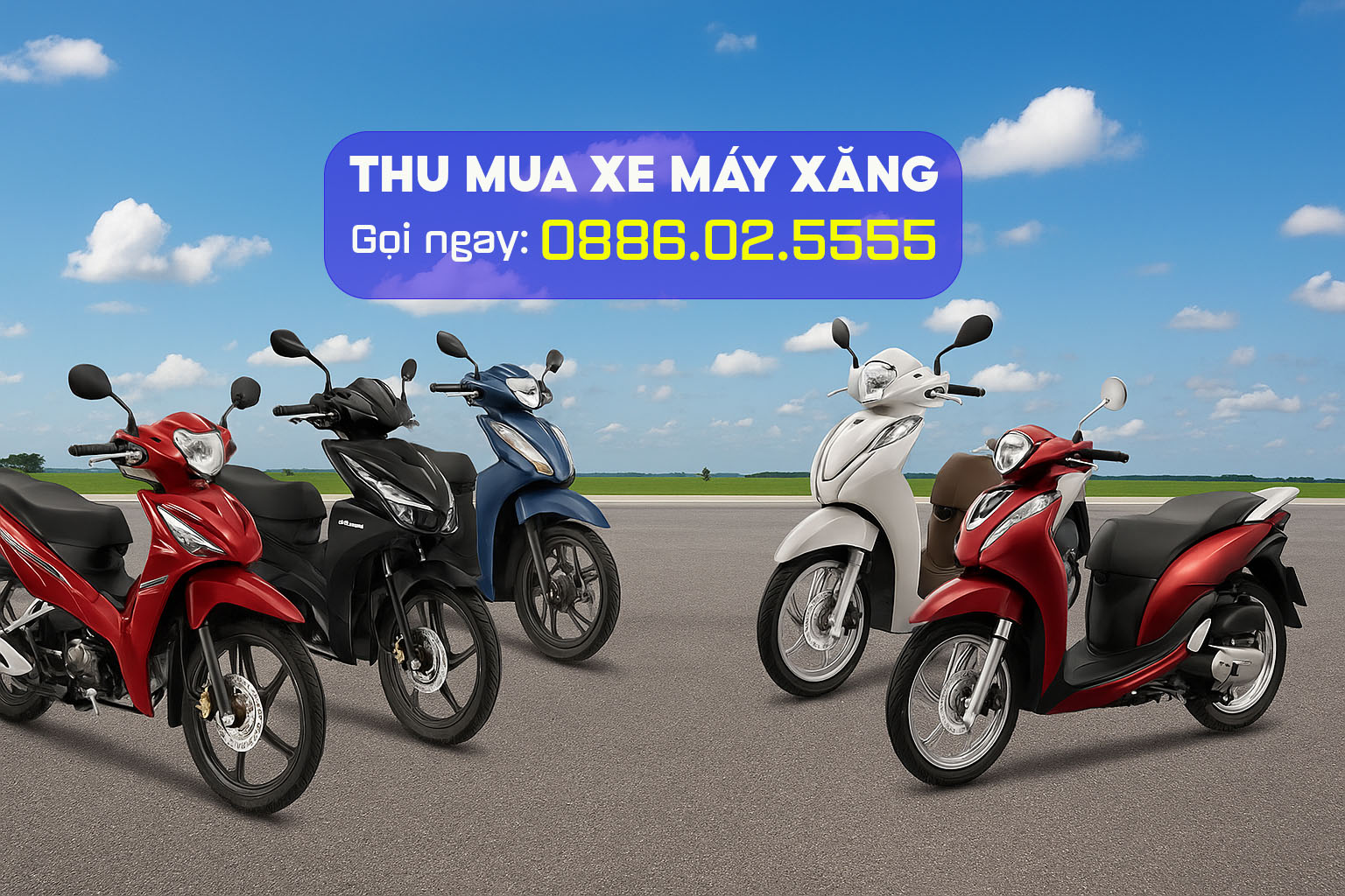 Thu mua xe máy xăng