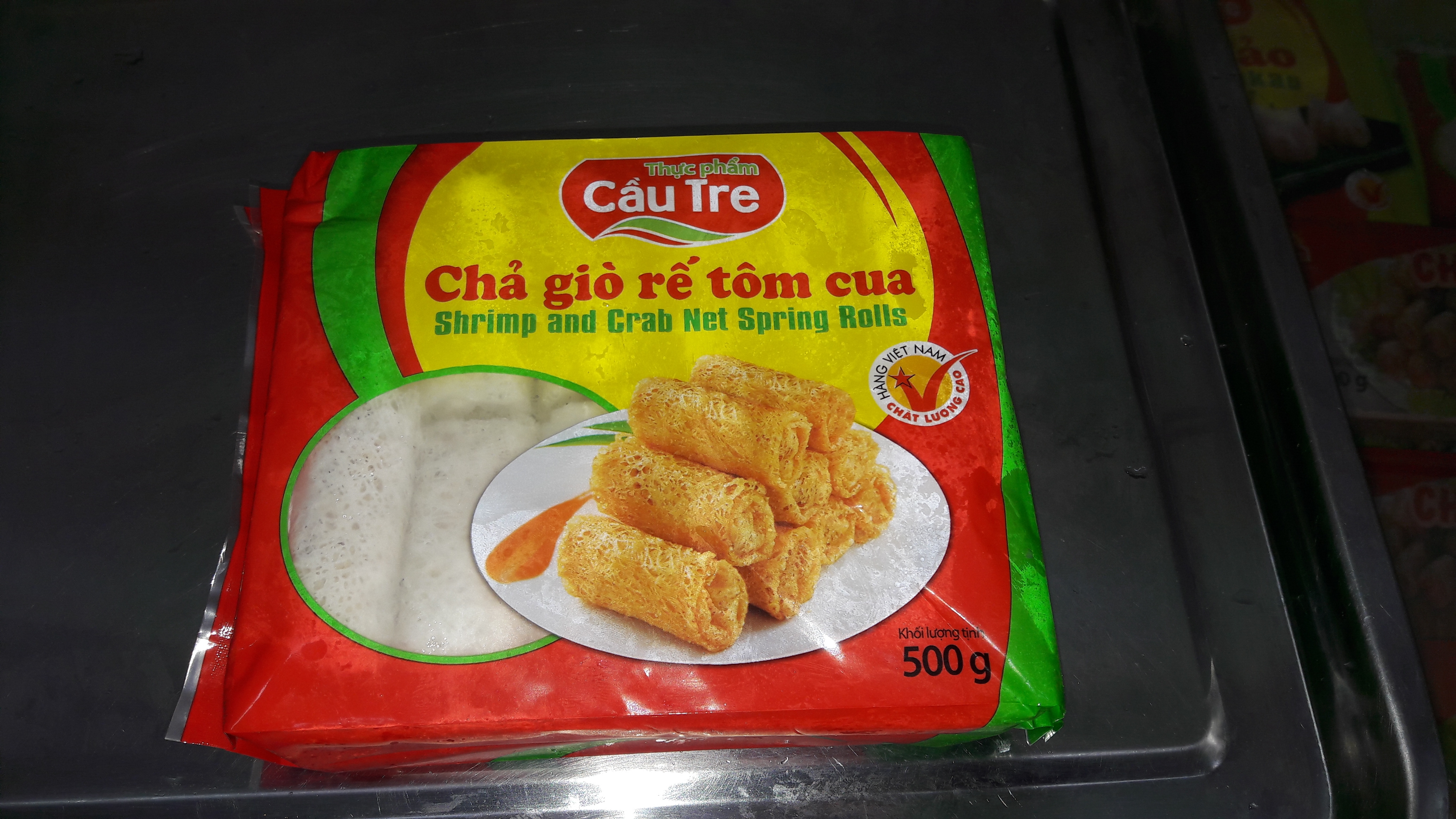 Chả giò rế tôm cua Câu Tre 500 g